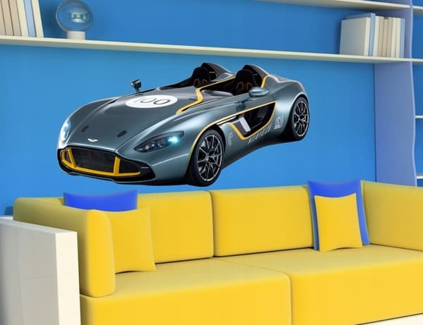 Wallsticker - Aston Martin CC100