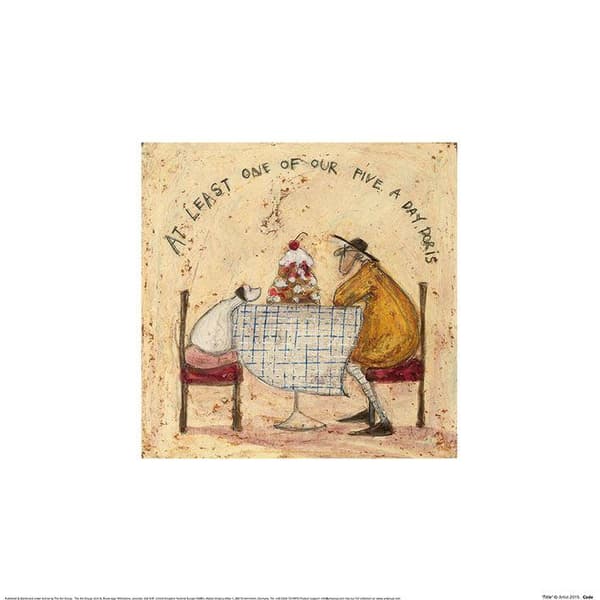 Sam Toft At Least One Of Our Five A Day Doris Poster