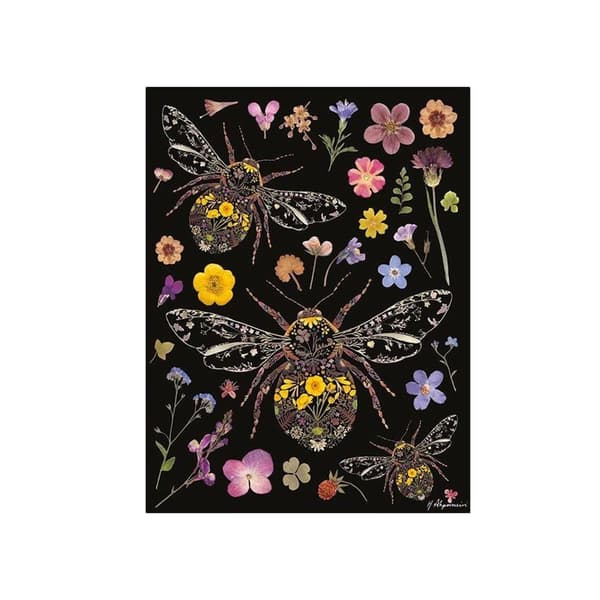 Helen Ahpornsiri Bumblebee-plakat Multicoloured 40cm x 30cm