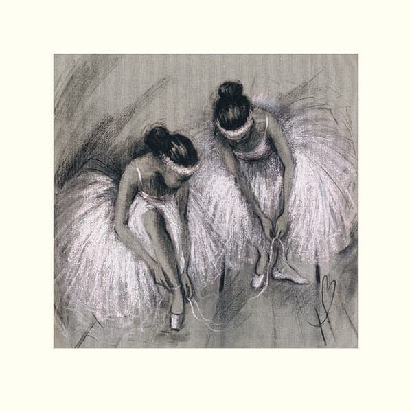 Hazel Bowman Premire Print Grey/White 40cm x 40cm