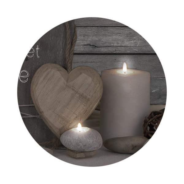Art for the Home - Canvas LED - Sweet Cozy Home - 90x30cm