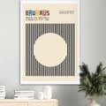 Miniatyrbild 2 av 2: Bauhaus Beige 30x40 cm Poster