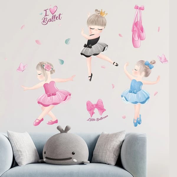 Wallsticker - Little Ballerina