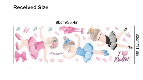 Wallsticker - Little Ballerina