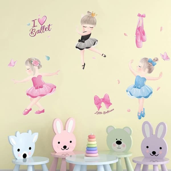 Wallsticker - Little Ballerina