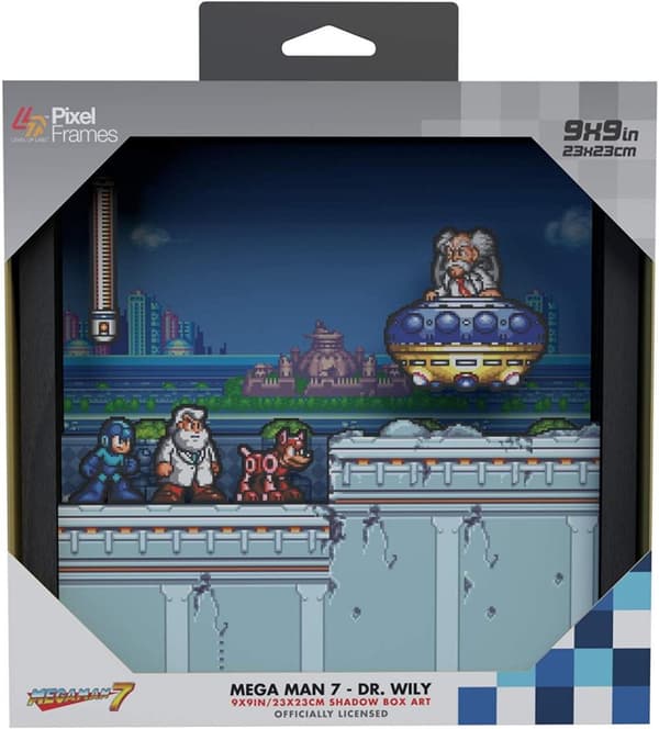 Mega Man  7 Dr Wily - Pixel Frames