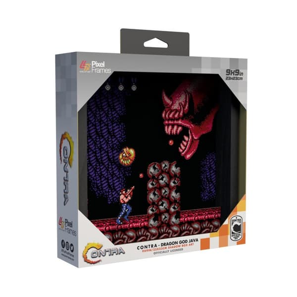Contra Dragon God - Pixel Frames