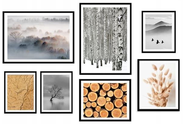 Plakater - Woods / Sæt med 7