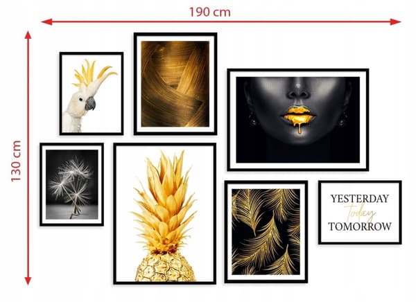 Plakater - Yesterday Today Tomorrow / Sæt med 7