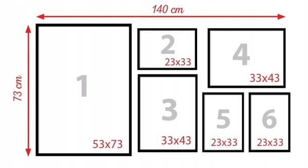 Plakater - Natur / 03 / sett med 6