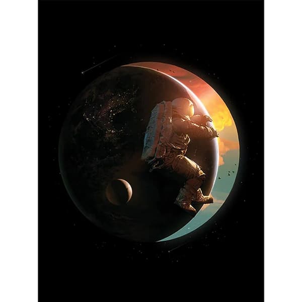 Nicebleed New Day Framed Poster Black 60cm x 80cm