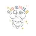 Miniatyrbillede 2 af 2: Disney Big Smile Club Mickey Mouse Print