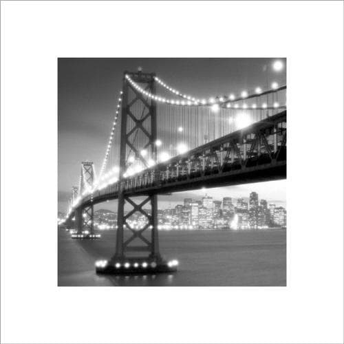Pyramid International San Francisco Poster Black/White 40cm x 40cm