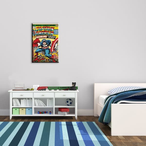 Disney - Marvel Comics - Lærred - Captain America - 70x50cm