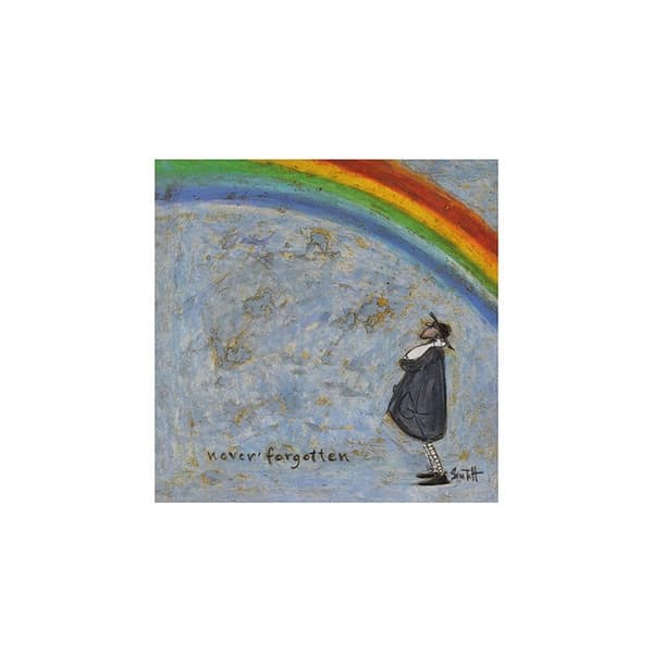 Sam Toft Aldrig glemt Print Multicoloured 30cm x 30cm