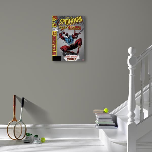 Canvas - Marvel Comics Web of Spiderman - 70x50cm