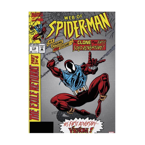 Canvas - Marvel Comics Web of Spiderman - 70x50cm