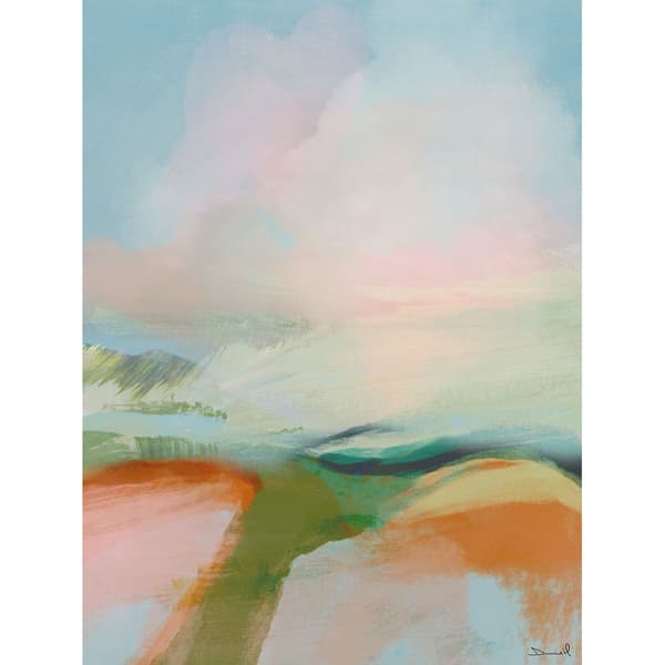 Dan Hobday Peach Hills Print