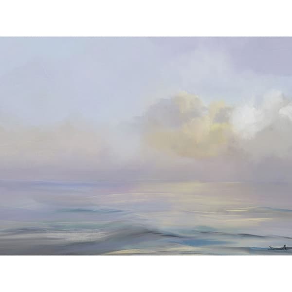 Dan Hobday Tidevand solnedgang print