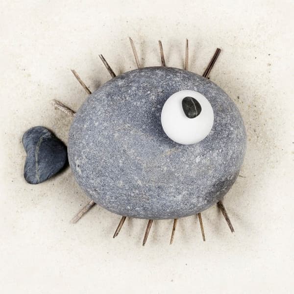 Ian Winstanley Pufferfish Print