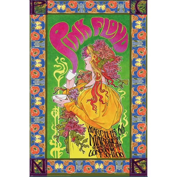 Pink Floyd Marquee Concert Poster