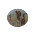 Miniatyrbild 3 av 5: Art for the Home - Oval duk - Havets barn - 50x70cm