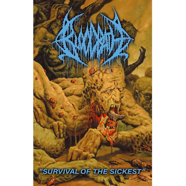Bloodbath Textile Poster: Survival of the Sickest