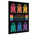 Miniatyrbilde 2 av 2: Star Wars Pride Rainbow R2-D2 Poster