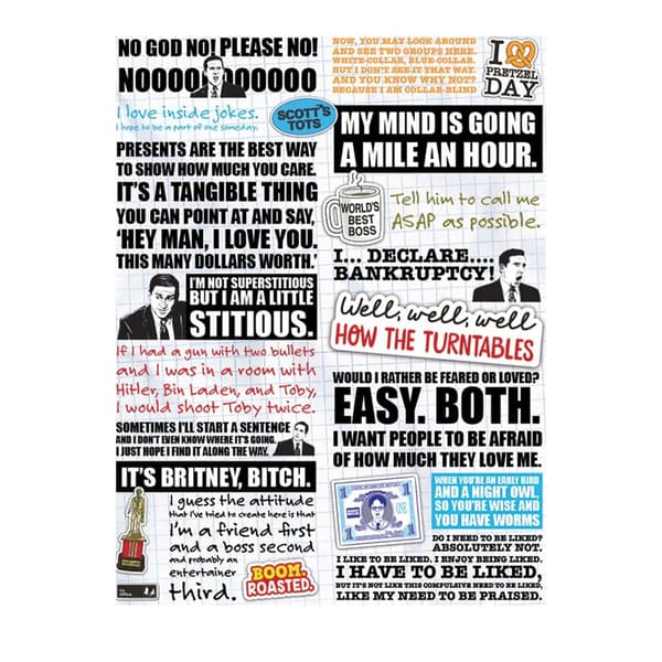 The Office Citat Michael Scott plakat