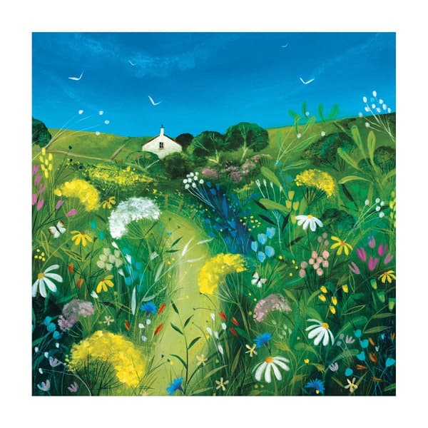 Julia Crossland Print af engen