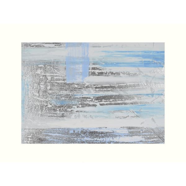 Luanna Flammia Cascade Print Grey/Blue 50cm x 40cm