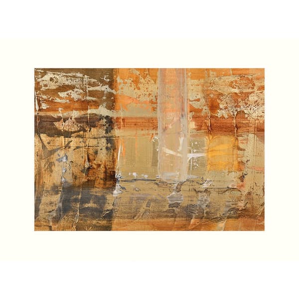 Luanna Flammia Life Is Golden II Print Brown/Gold/White 30cm x 40cm