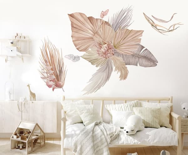Wallsticker - Palmeblade