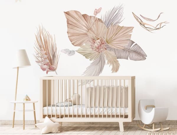 Wallsticker - Palmeblade