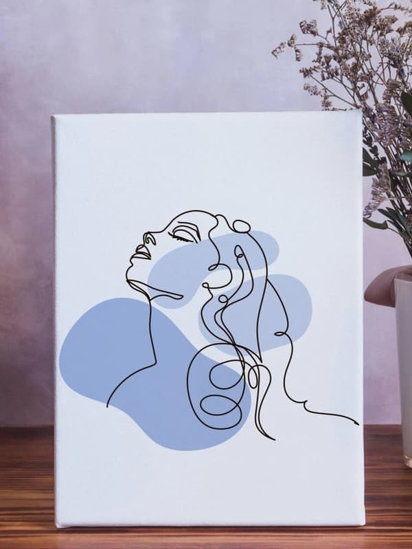 Plakat - Abstrakt figur / 03