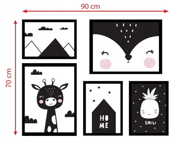 Plakater - Home / Sett med 5