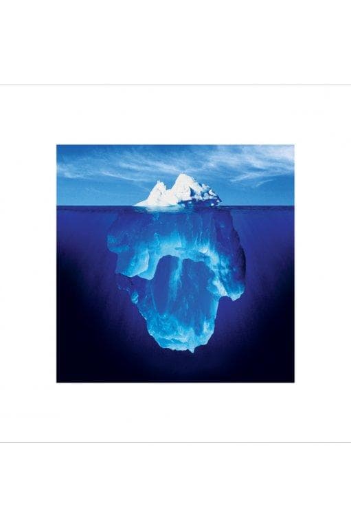 Tip of the iceberg - Isberg
