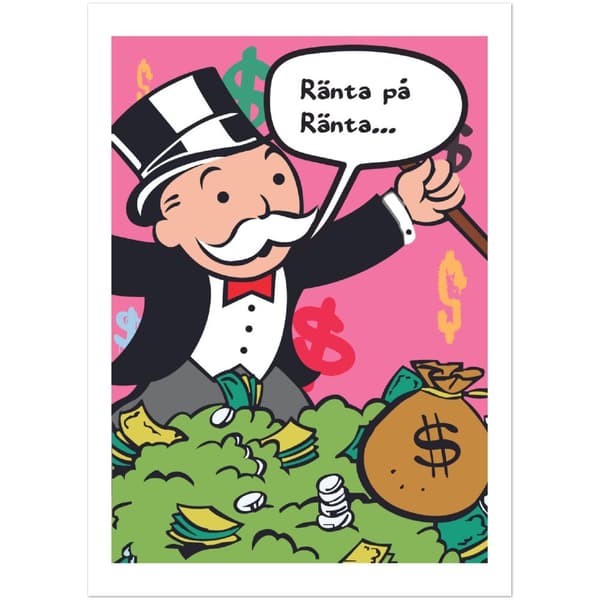R�nta p� R�nta... Poster - 50x70 cm / 20x28?