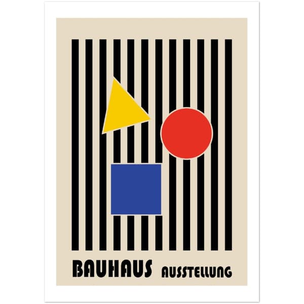 Bauhaus Ausstellung Poster - 50x70 cm / 20x28?