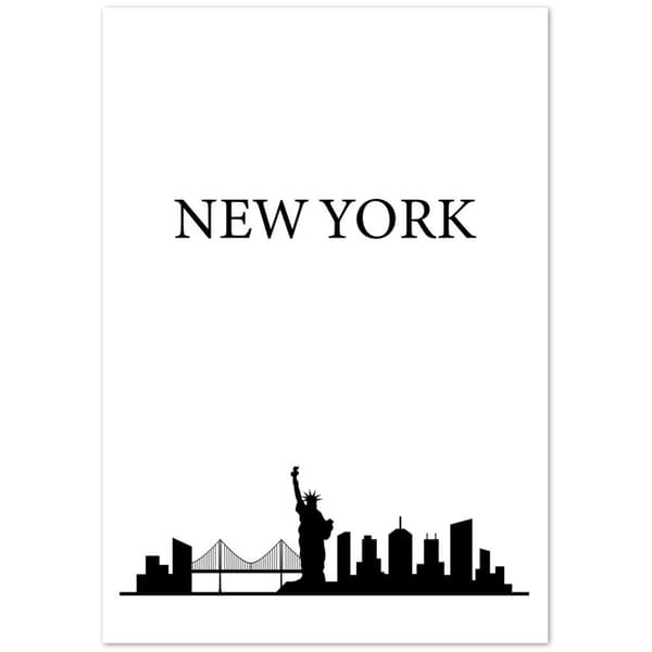 New York Poster - 70x100 cm / 28x40?