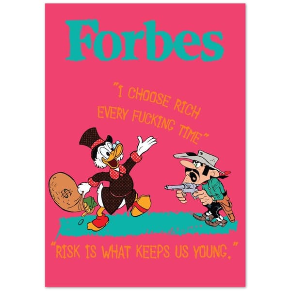 Forbes Poster - A2 (42 x 59.4 cm)