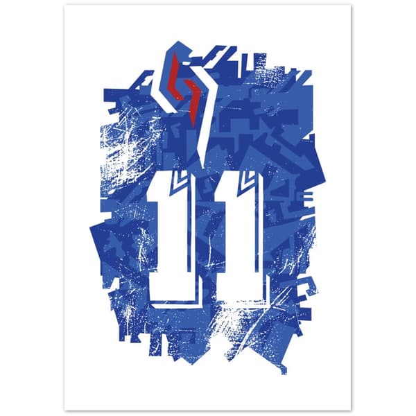 Chelsea Numner 11 Poster - A0 (84.1 x 118.9 cm)