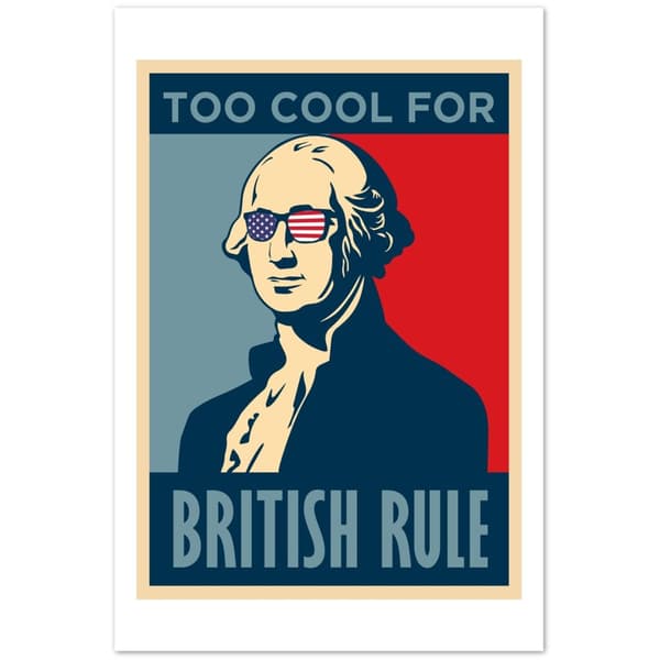 To Cool for British Rule - 60x90 cm / 24x36?