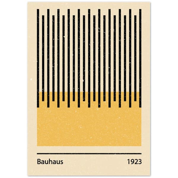 Bauhaus 1923 Poster - A2 (42 x 59.4 cm)