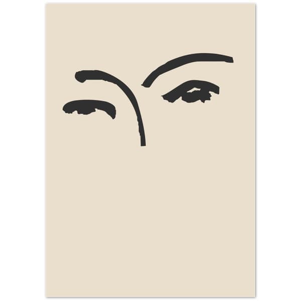 Female Eyes Poster - 50x70 cm / 20x28?
