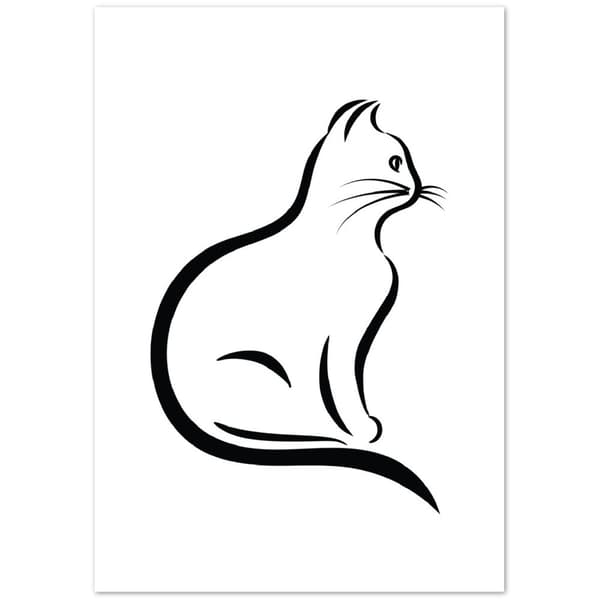 Katt Poster - 70x100 cm / 28x40?
