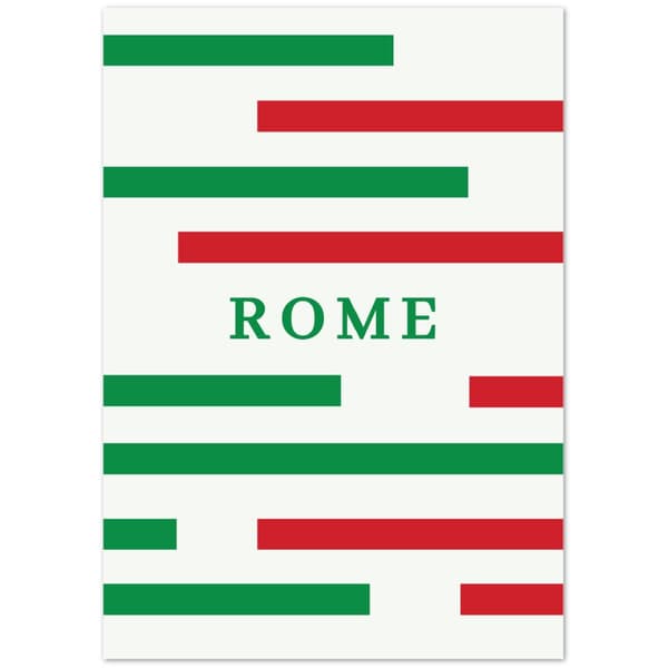 Rome Italy Poster - A2 (42 x 59.4 cm)