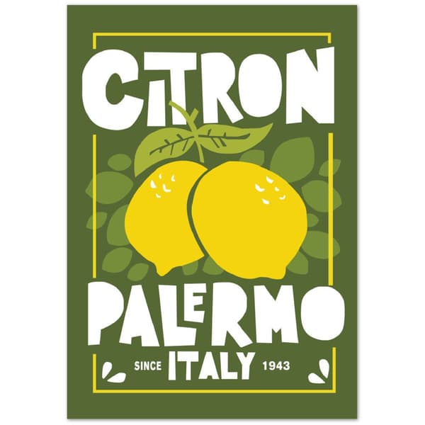 Citron Palermo Italy - 70x100 cm / 28x40?