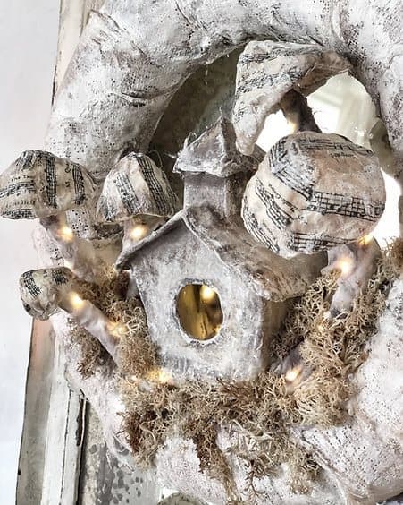 Fine Paper Art decorations krans