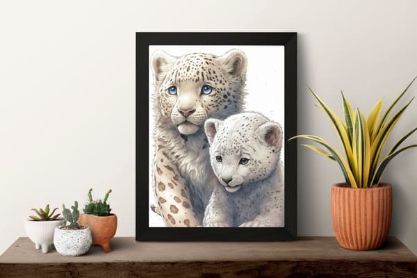 Leopard Barnrum Poster
